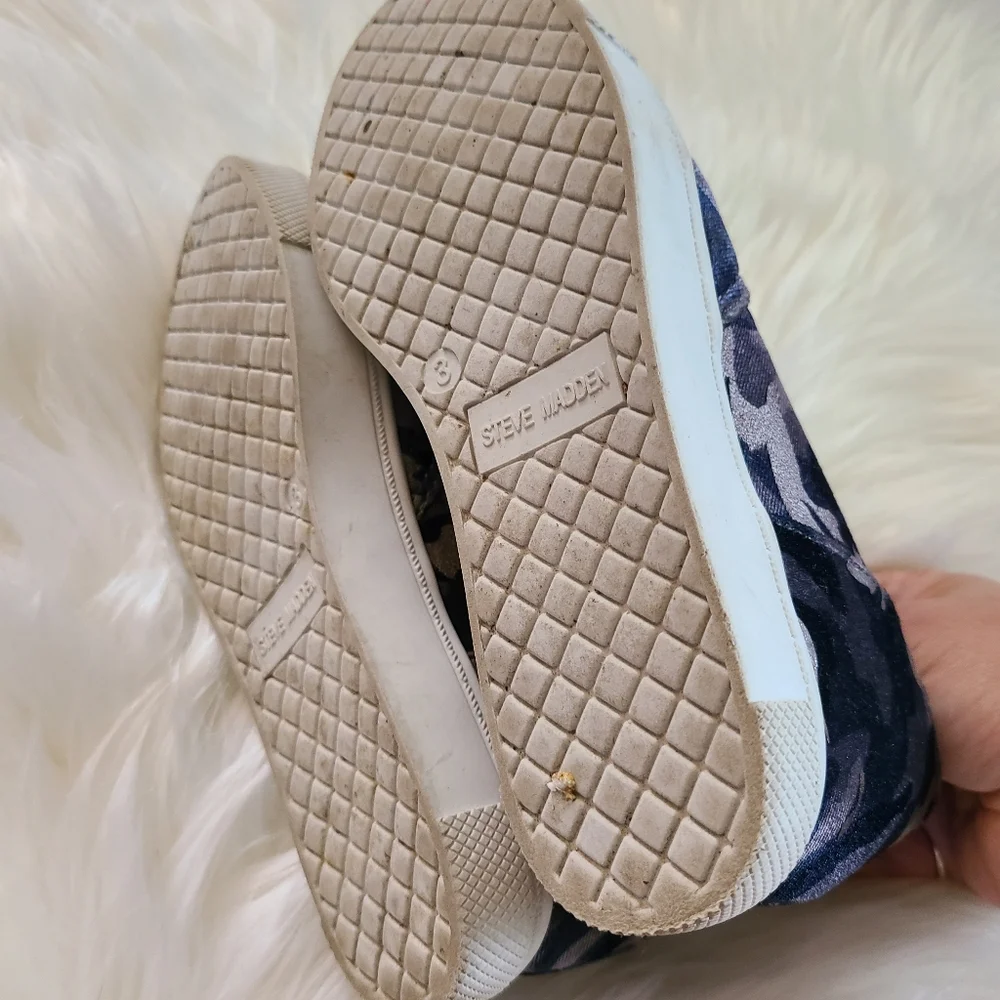 Steve Madden JWedgie Metallic Camo Shoes 3M
